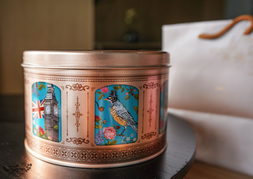 秉醇烘焙坊|台南手工餅乾：《英倫午茶鐵盒》精緻禮盒&#038;《蜜糖禮盒》彌月禮盒 @緹雅瑪 美食旅遊趣