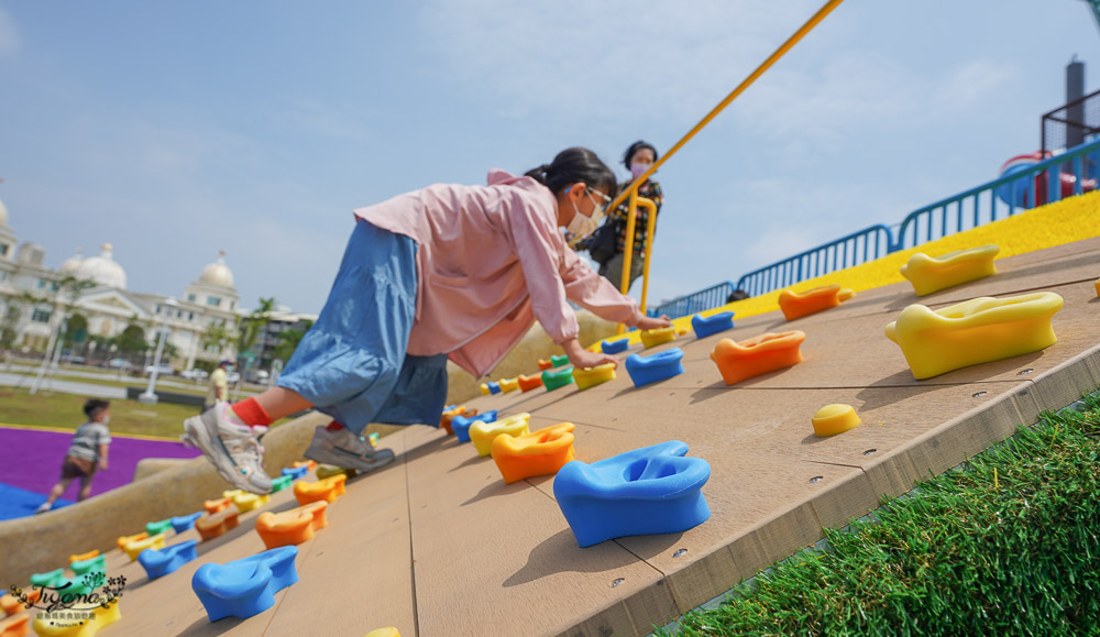 健康綠洲公園「公61」，台南最新「1661臺灣船主題親子公園」，終於開放入場遊玩了！！ @緹雅瑪 美食旅遊趣