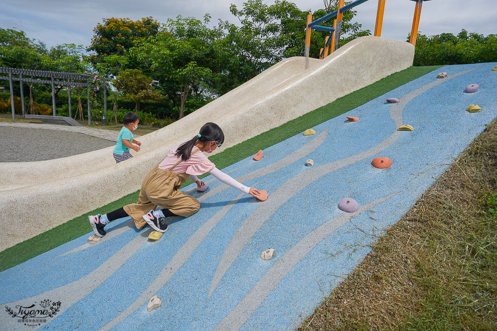 雲林親子公園《斗六藝術水岸園區》柚子主題公園，好玩超應景~ @緹雅瑪 美食旅遊趣
