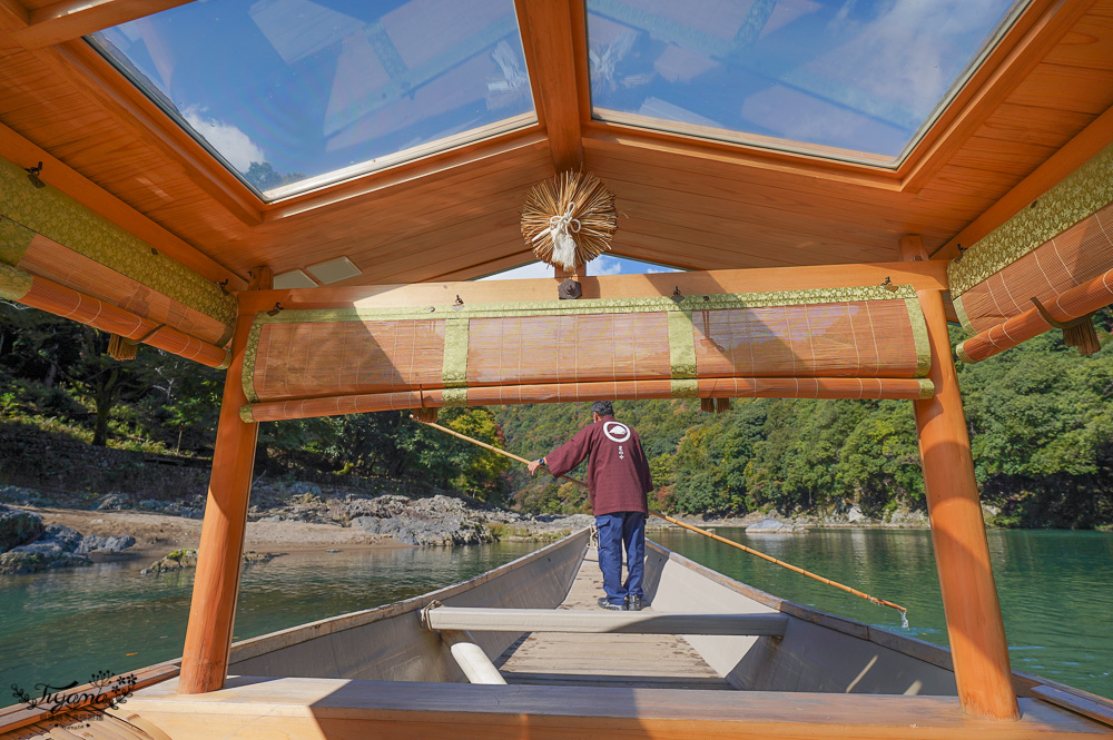 虹夕諾雅 京都 屋形船“翡翠”，遊嵐山桂川的夢幻之舟，預約制每日限定名額 @緹雅瑪 美食旅遊趣