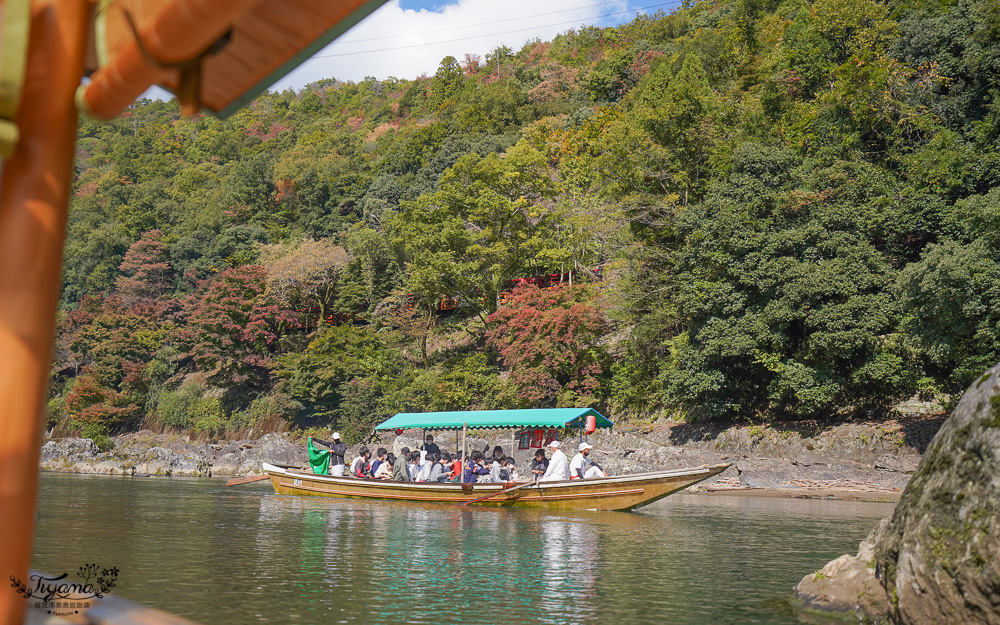 虹夕諾雅 京都 屋形船“翡翠”，遊嵐山桂川的夢幻之舟，預約制每日限定名額 @緹雅瑪 美食旅遊趣