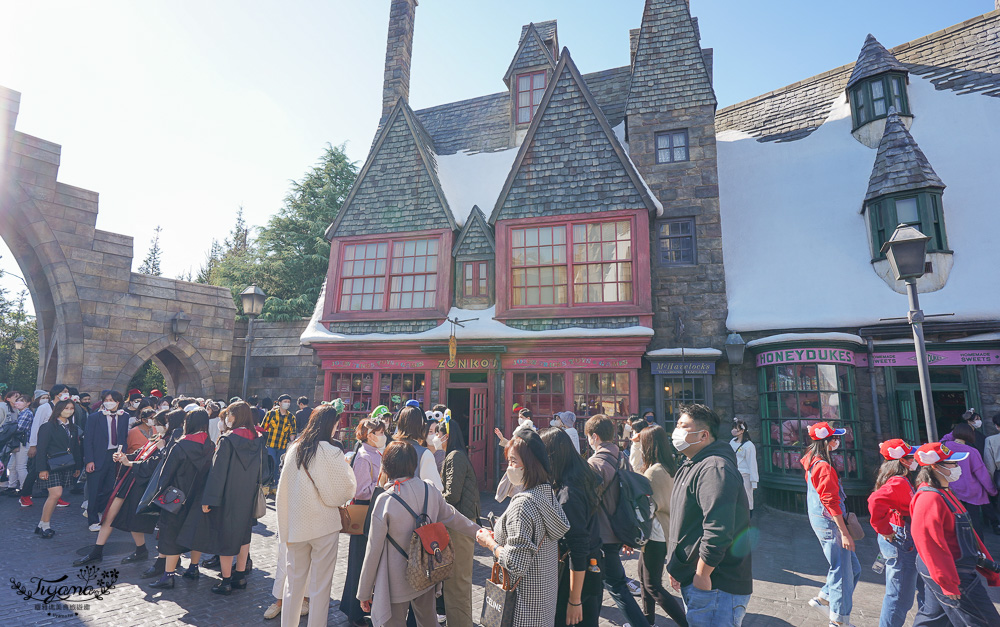 日本環球影城｜哈利波特魔法世界：走進活米村，進入霍格華茲城堡！！ @緹雅瑪 美食旅遊趣