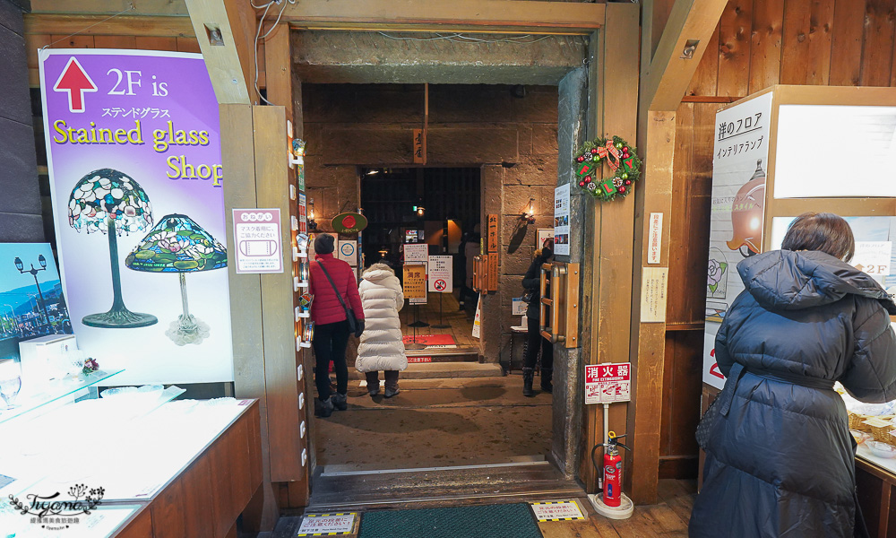 北一硝子三號館 北一廳｜小樽倉庫改建的歷史建築的復古冰品咖啡廳 @緹雅瑪 美食旅遊趣