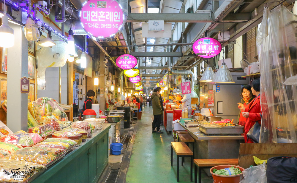 韓國慶州。城東市場：慶州第一站吃市場美食去囉！！ @緹雅瑪 美食旅遊趣