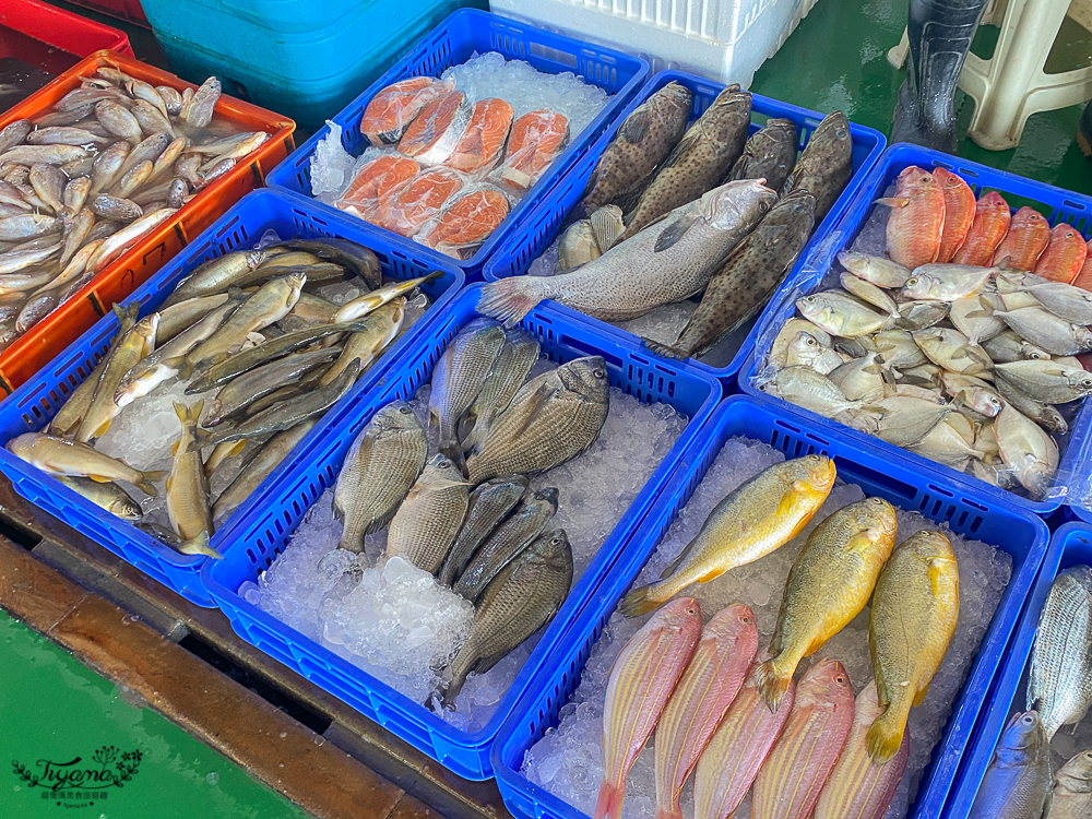 嘉義景點。東石觀光魚市：零售買魚市場買海鮮好去處，旁邊就有代料理餐廳 @緹雅瑪 美食旅遊趣