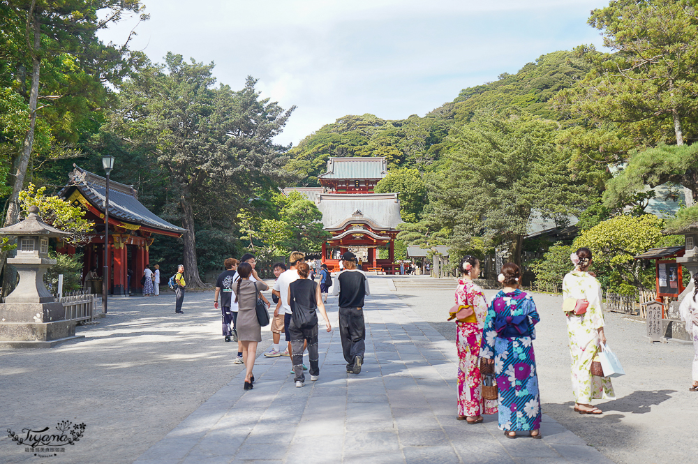 日本鎌倉 鶴岡八幡宮，鎌倉米其林景點，自祓所淨化身心 @緹雅瑪 美食旅遊趣