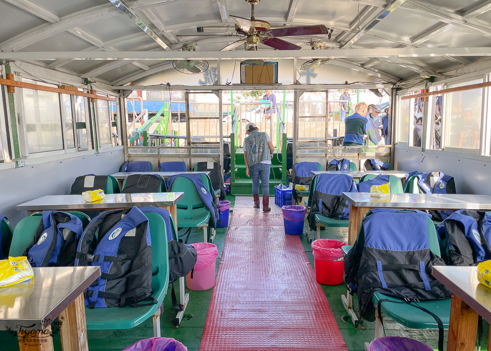 嘉義景點 外傘頂洲｜東石漁人碼頭：走訪台灣消失的國土，船上午餐歡樂卡拉OK @緹雅瑪 美食旅遊趣