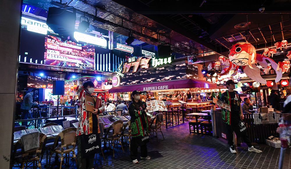 東急歌舞伎町TOWER「新宿カブキhall～歌舞伎橫丁」24小時營業的祭典主題美食街 @緹雅瑪 美食旅遊趣