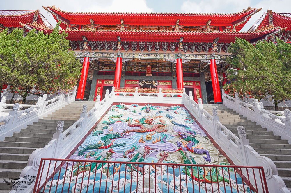 南投日月潭景點｜日月潭文武廟：至高點湖景觀景台！求發財金神鈔、摸平安龜、許願池、年梯步道 @緹雅瑪 美食旅遊趣