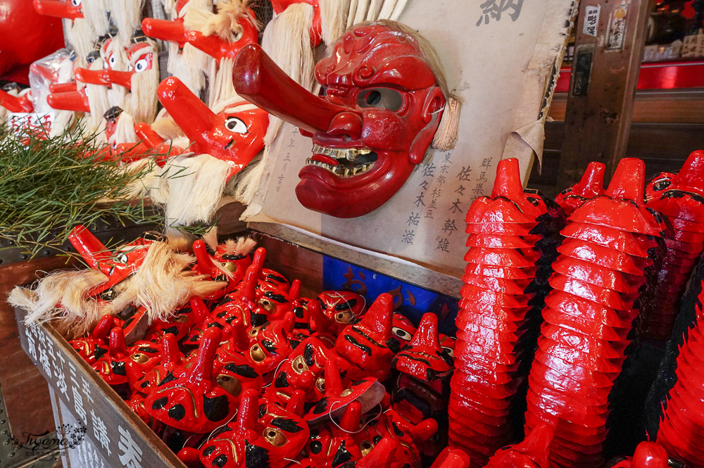 群馬沼田｜迦葉山龍華院彌勒寺：日本最大的天狗面具！參拜把天狗面具借回家，還願雙倍奉還天狗面具 @緹雅瑪 美食旅遊趣
