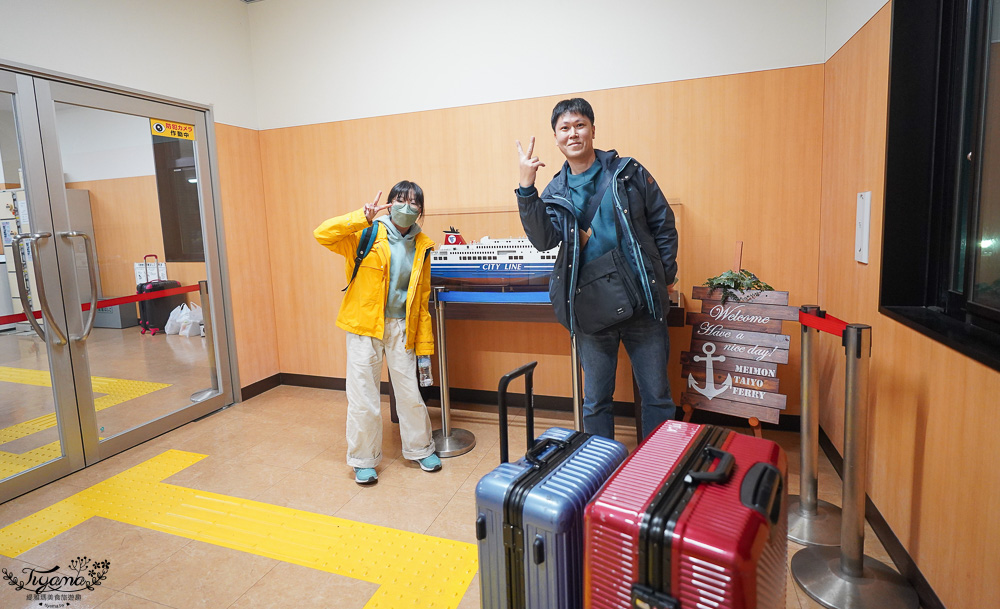 名門大洋渡輪 福岡船宿之旅，睡一晚就到大阪！名門大洋預約房型、設施、早餐晚餐分享 @緹雅瑪 美食旅遊趣