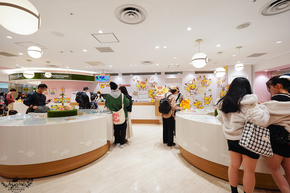 東京池袋寶可夢咖啡，夢幻皮卡丘甜點，免費寶可夢兒童遊戲區，訂不到寶可夢餐廳那就快來池袋太陽城找寶可夢咖啡 @緹雅瑪 美食旅遊趣