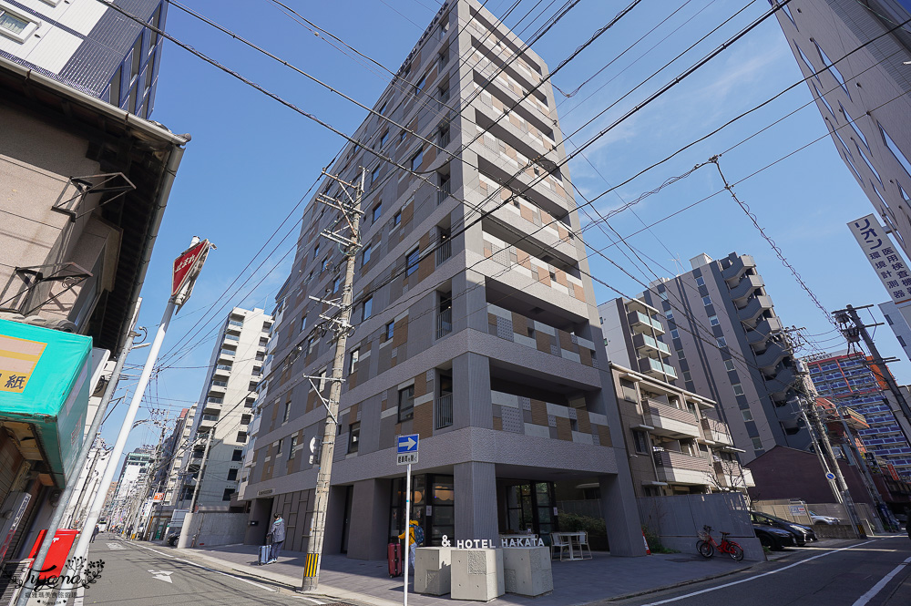 福岡飯店推薦｜&HOTEL HAKATA｜AND HOTEL HAKATA，新穎上下鋪家庭房 @緹雅瑪 美食旅遊趣