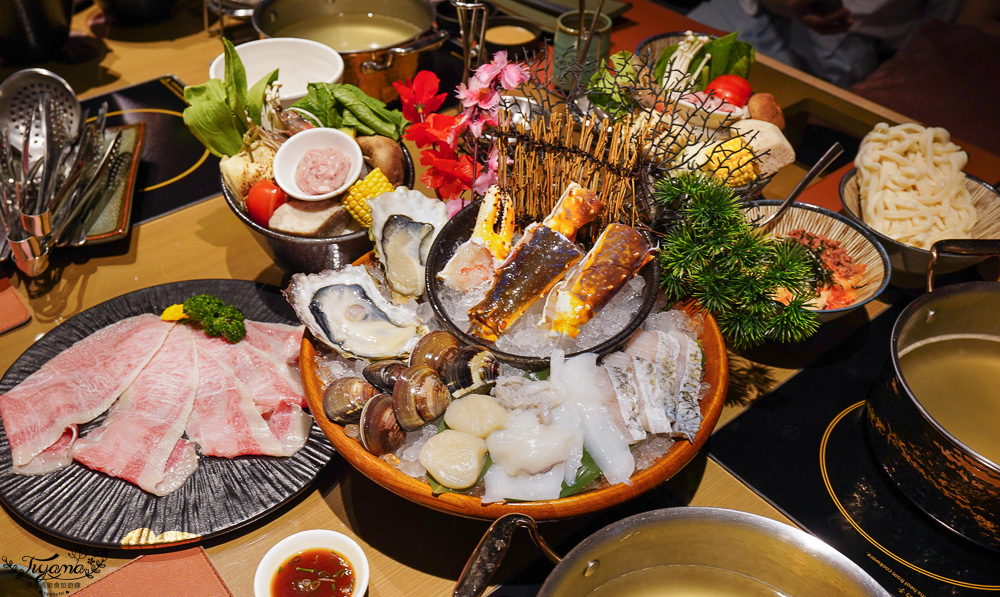 高雄火鍋｜兩鍋極上鍋物．両鍋極上鍋物，當日壽星幾歲生日送幾隻蝦，高雄精品火鍋推薦 @緹雅瑪 美食旅遊趣