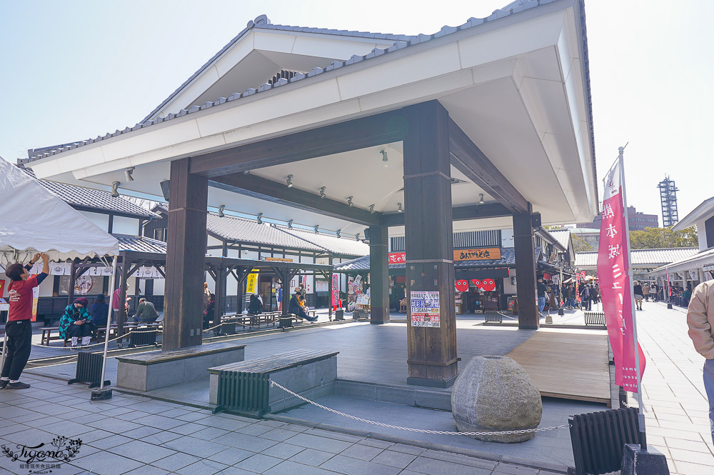 麗星郵輪．岸上光觀一日遊行程~熊本篇！熊本城、櫻之馬場 城彩苑、下通商店街、水前寺成趣園、熊本熊港八代公園 @緹雅瑪 美食旅遊趣