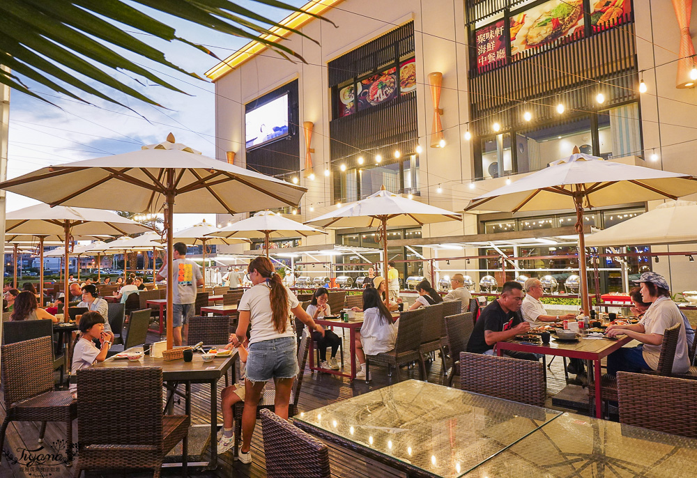 星光港灣BBQ吃到飽．澎湖福朋喜來登酒店夏季限定，戶外港邊大口吃BBQ，聽樂團歌手現場演唱 @緹雅瑪 美食旅遊趣