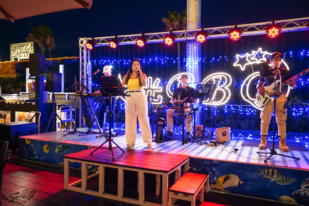 星光港灣BBQ吃到飽．澎湖福朋喜來登酒店夏季限定，戶外港邊大口吃BBQ，聽樂團歌手現場演唱 @緹雅瑪 美食旅遊趣