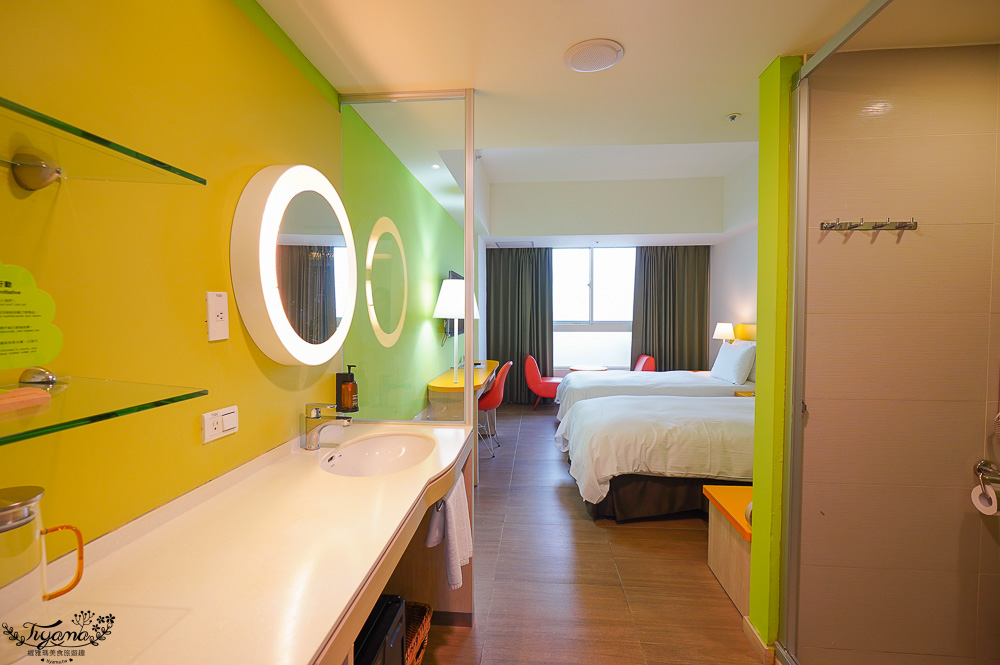 墾丁住宿推薦「福容徠旅 墾丁店」走出去就是墾丁大街，絕美白色沙灘只要5分鐘！！ @緹雅瑪 美食旅遊趣