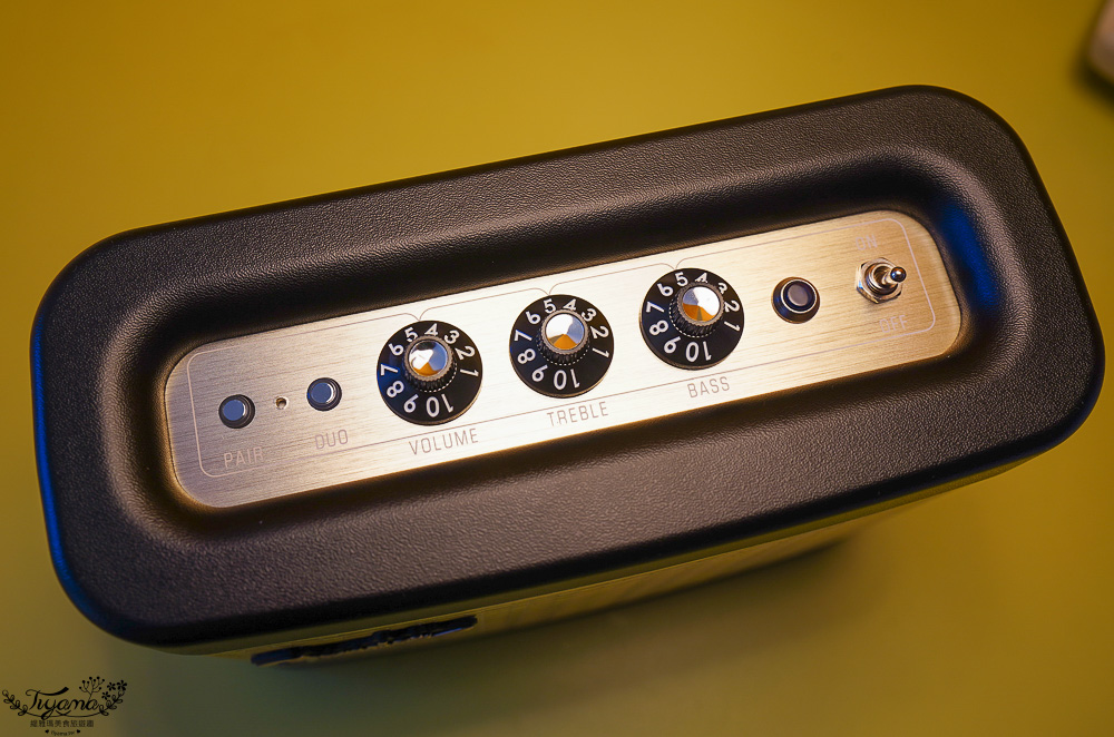 Fender Newport 2 藍牙喇叭開箱！高CP值質感藍牙喇叭，復古香檳金提升居家品味 @緹雅瑪 美食旅遊趣