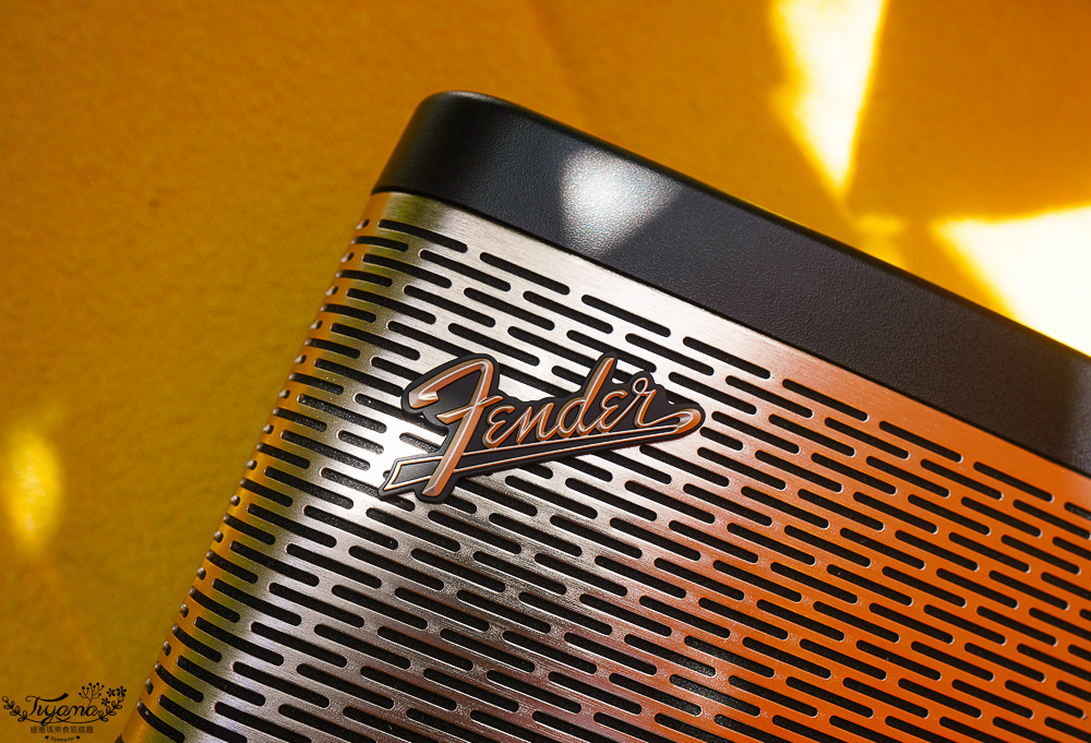 Fender Newport 2 藍牙喇叭開箱！高CP值質感藍牙喇叭，復古香檳金提升居家品味 @緹雅瑪 美食旅遊趣