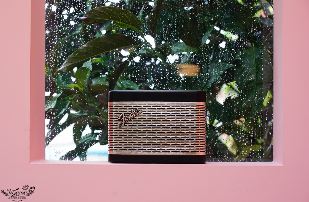 Fender Newport 2 藍牙喇叭開箱！高CP值質感藍牙喇叭，復古香檳金提升居家品味 @緹雅瑪 美食旅遊趣