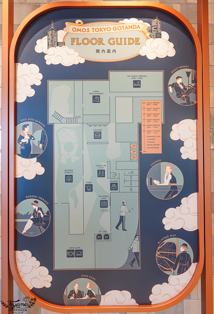 東京新飯店「OMO5 東京五反田 by 星野集團」東京夜景景觀房，狗狗寵物房&專屬空中花園 @緹雅瑪 美食旅遊趣