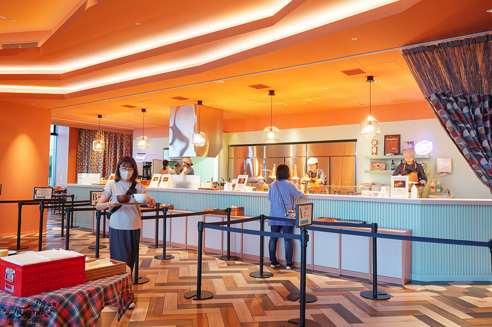 星野集團 1955 Tokyo Bay 晚餐篇「Cafeteria」海景餐廳，一品料理1000日元起 @緹雅瑪 美食旅遊趣