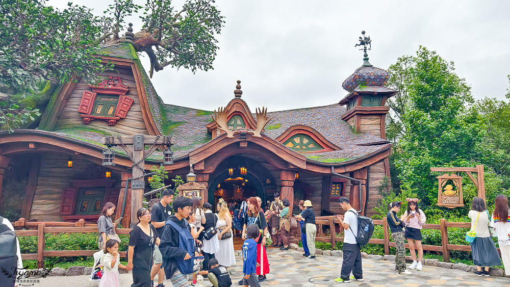 東京迪士尼海洋「夢幻泉鄉」如何進入抽免費SP、買付費DPA？！如何訂夢幻泉鄉園區餐廳 @緹雅瑪 美食旅遊趣