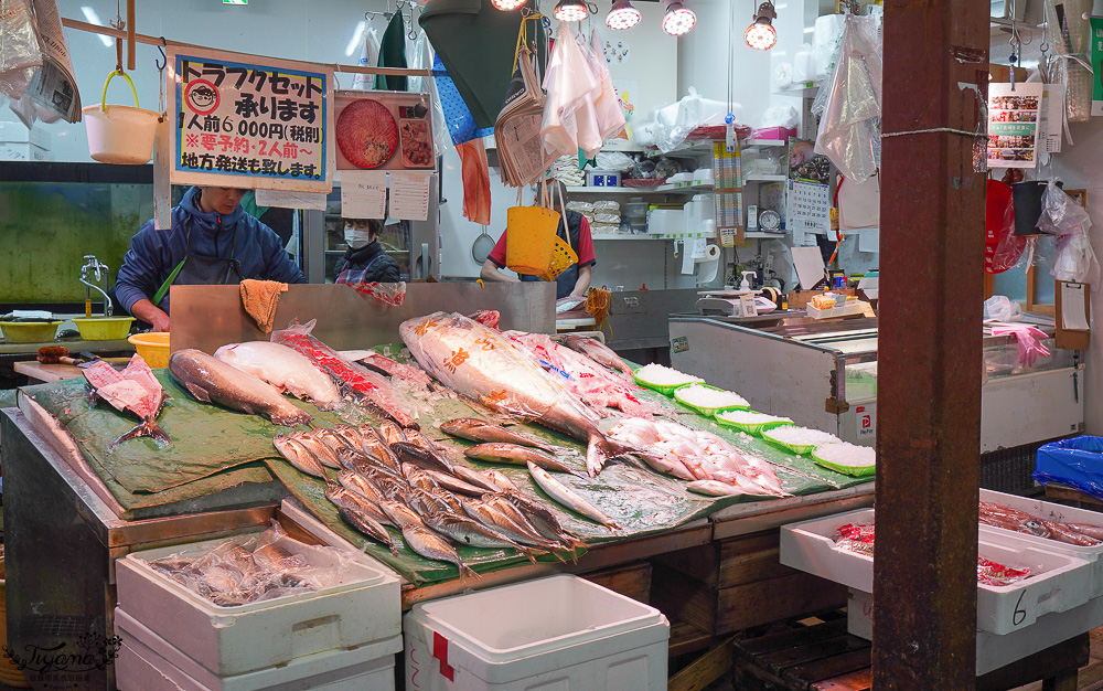 福岡人廚房「柳橋連合市場」百年博多市場，40多間店舖福岡傳統市場 @緹雅瑪 美食旅遊趣