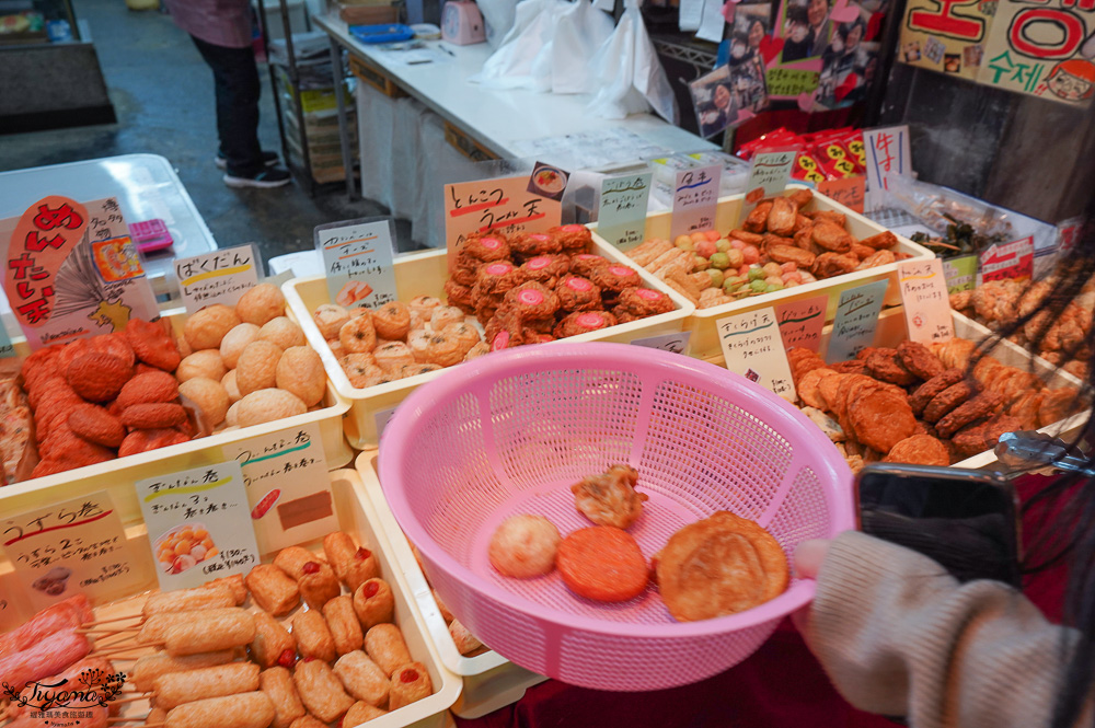 福岡人廚房「柳橋連合市場」百年博多市場，40多間店舖福岡傳統市場 @緹雅瑪 美食旅遊趣