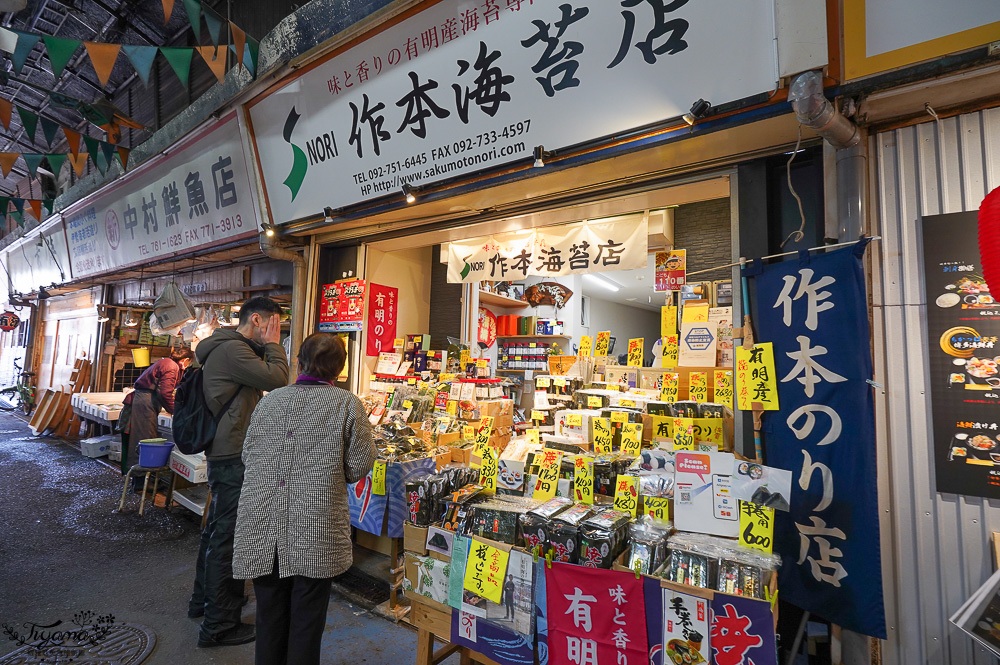 福岡人廚房「柳橋連合市場」百年博多市場，40多間店舖福岡傳統市場 @緹雅瑪 美食旅遊趣