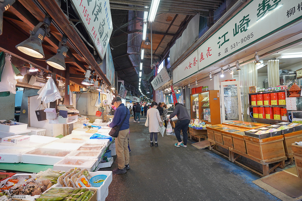 福岡人廚房「柳橋連合市場」百年博多市場，40多間店舖福岡傳統市場 @緹雅瑪 美食旅遊趣