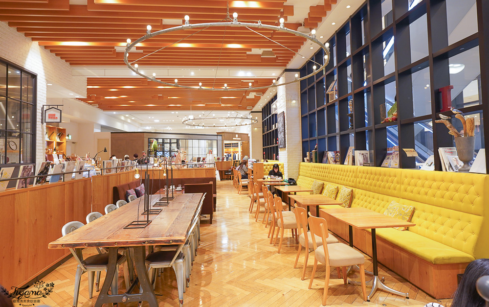 熊本咖啡廳．Cafe & Books Bibliotheque熊本鶴屋店，熊本熊部長辦公室旁咖啡廳 @緹雅瑪 美食旅遊趣