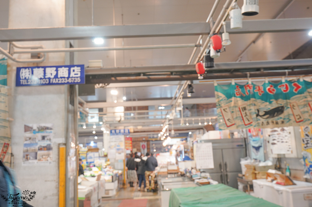 下関景點「唐戶市場」吃河豚生魚片，買海鮮乾貨、河豚竹輪，2樓市場海鮮美食餐廳 @緹雅瑪 美食旅遊趣