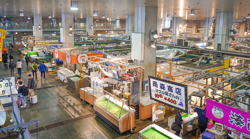 下関景點「唐戶市場」吃河豚生魚片，買海鮮乾貨、河豚竹輪，2樓市場海鮮美食餐廳 @緹雅瑪 美食旅遊趣