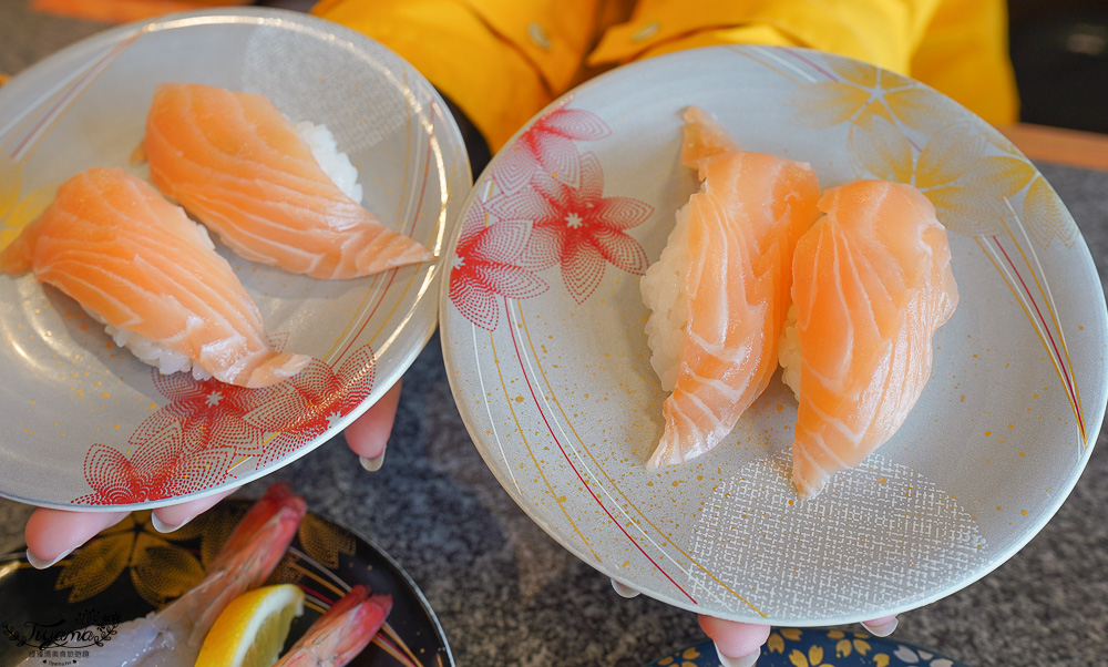 下関唐戶美食「すし遊館 唐戸店」関門海峽景觀餐廳，卡蒙碼頭2樓迴轉壽司吃炸河豚、河豚味噌湯 @緹雅瑪 美食旅遊趣