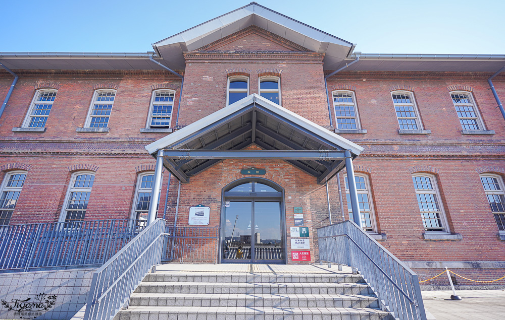 鐵道迷必遊「九州鐵道紀念館」明治時期紅磚復古建築，搭迷你鐵路電車體驗！ @緹雅瑪 美食旅遊趣