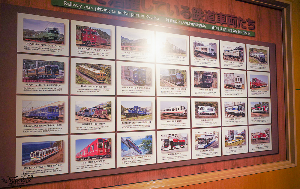 鐵道迷必遊「九州鐵道紀念館」明治時期紅磚復古建築，搭迷你鐵路電車體驗！ @緹雅瑪 美食旅遊趣