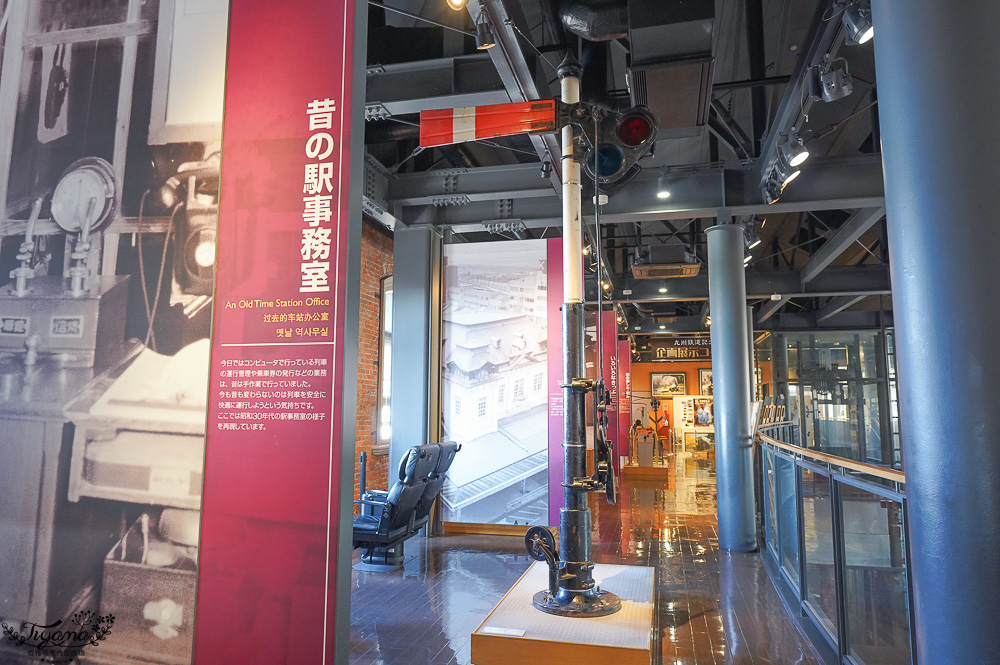 鐵道迷必遊「九州鐵道紀念館」明治時期紅磚復古建築，搭迷你鐵路電車體驗！ @緹雅瑪 美食旅遊趣