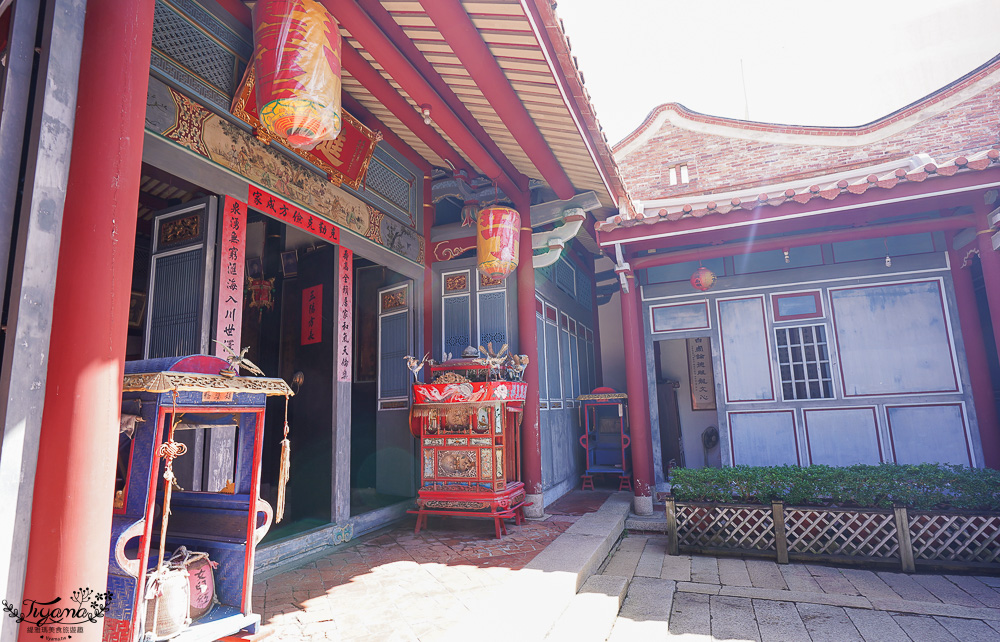 鹿港丁家古厝．鹿港縣定古蹟「新協源 進士第」，古色古香大老宅，鹿港免費景點 @緹雅瑪 美食旅遊趣