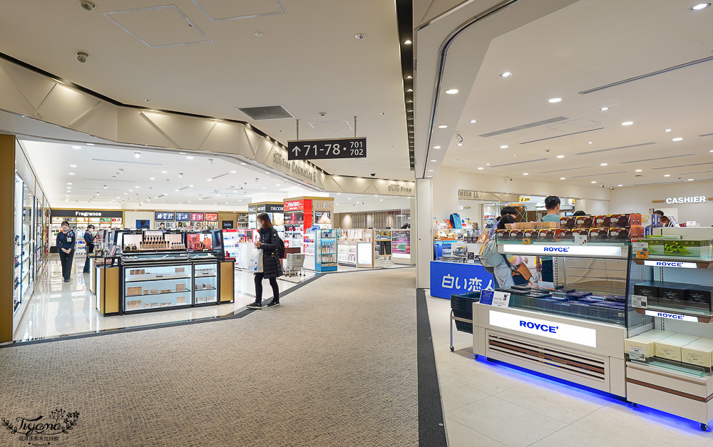 名古屋機場免稅店｜中部國際機場T2機場免稅店，空間不大卻應有盡有 @緹雅瑪 美食旅遊趣