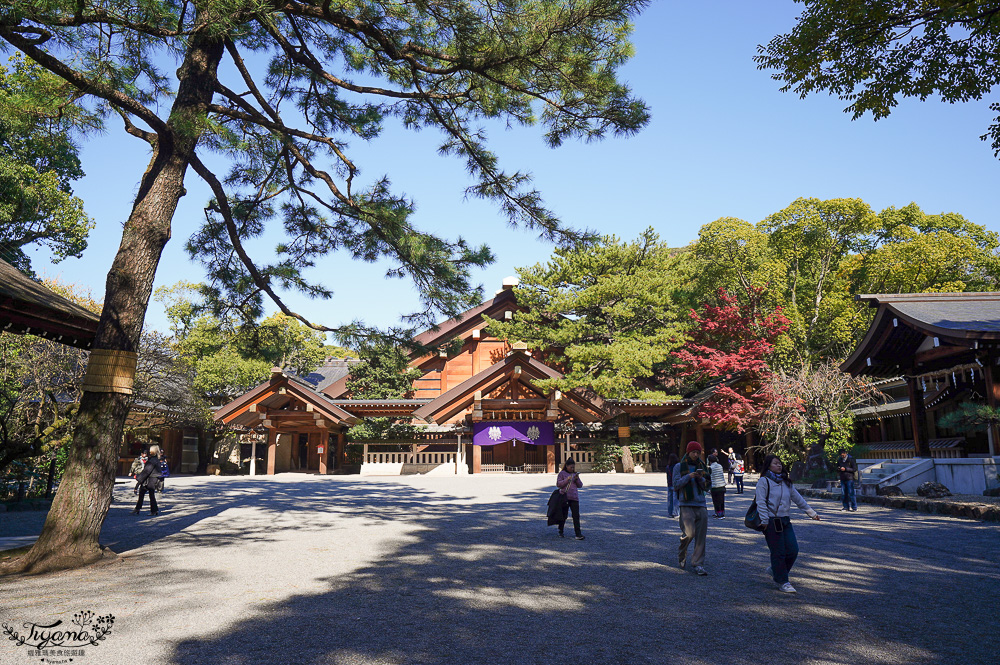 名古屋一日遊｜名古屋市區一日遊，名古屋知名景點輕鬆到！！熱田神宮、白鳥庭園、名古屋塔、HARBS超值午間套餐水果千層，逛在地超市、大須觀音神社+大須商店街、吃鳥貴族鳥燒 @緹雅瑪 美食旅遊趣