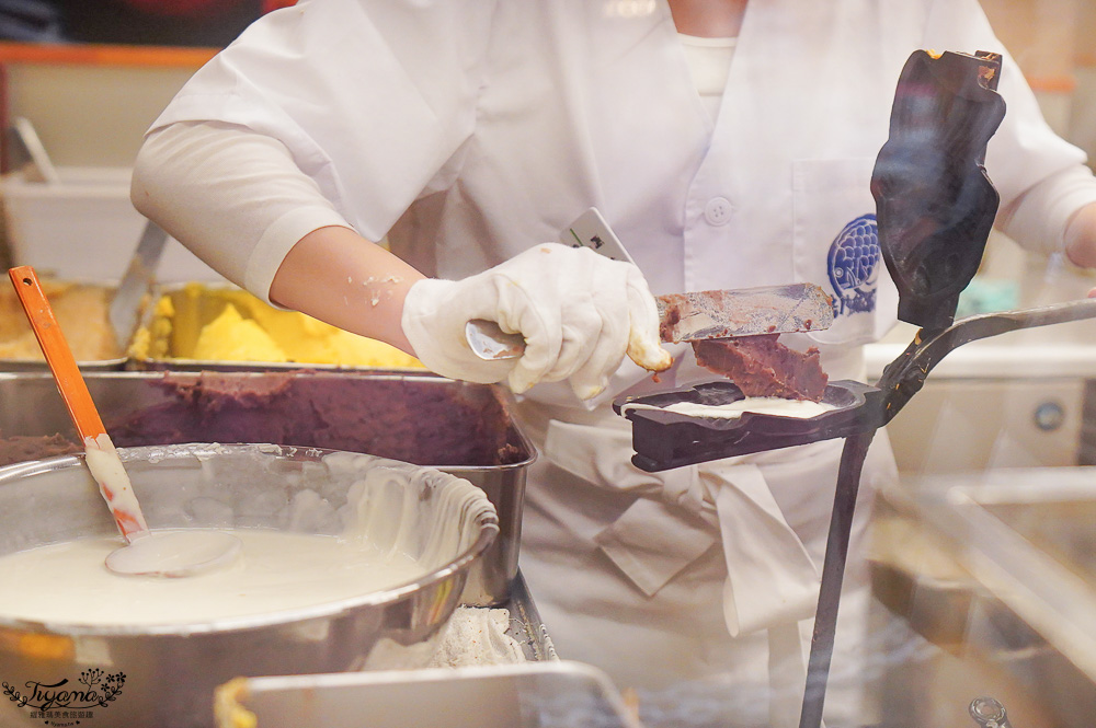 日本鳴門鯛魚燒「鳴門鯛焼本舗 大須仁王門通店」大須商店街的人氣甜點小吃 @緹雅瑪 美食旅遊趣