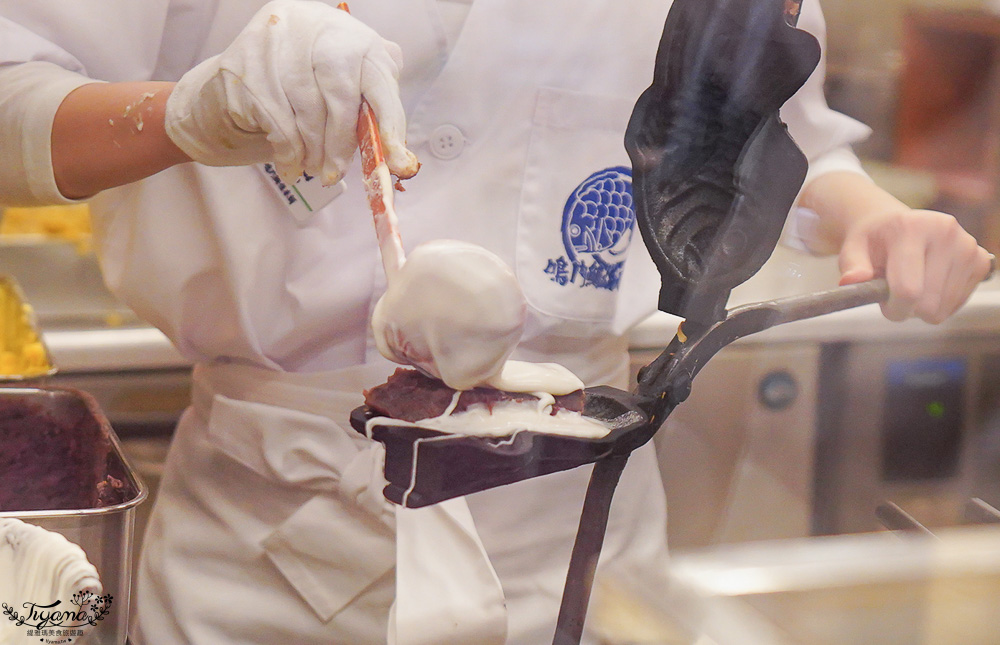 日本鳴門鯛魚燒「鳴門鯛焼本舗 大須仁王門通店」大須商店街的人氣甜點小吃 @緹雅瑪 美食旅遊趣