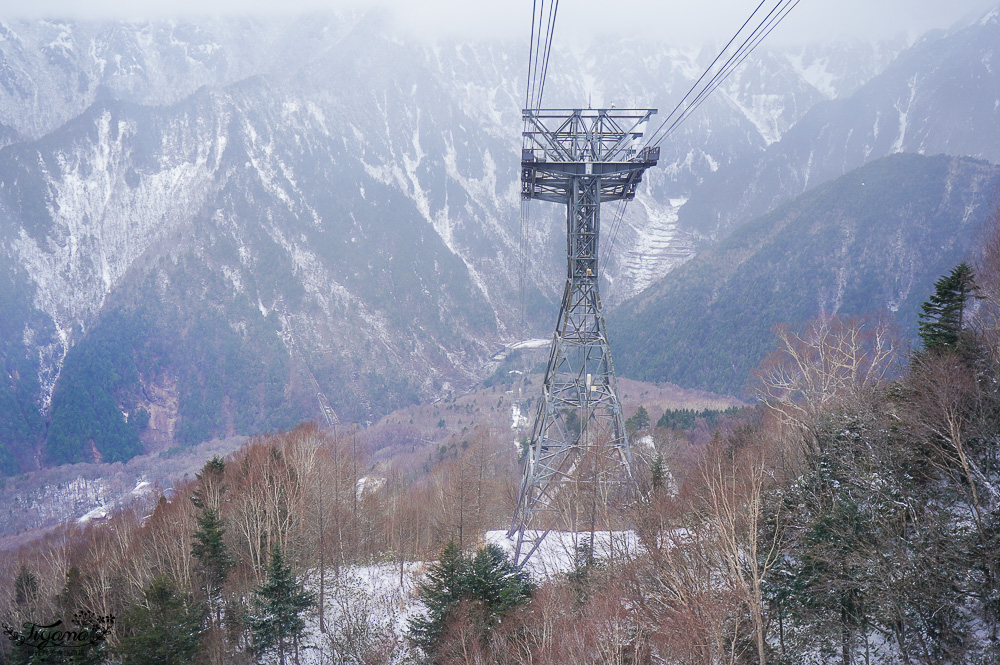 奧飛驒景點「新穗高空纜車」阿爾卑斯群山美景，新穗高空纜車全日本唯一兩層纜車，米其林2級美景 @緹雅瑪 美食旅遊趣