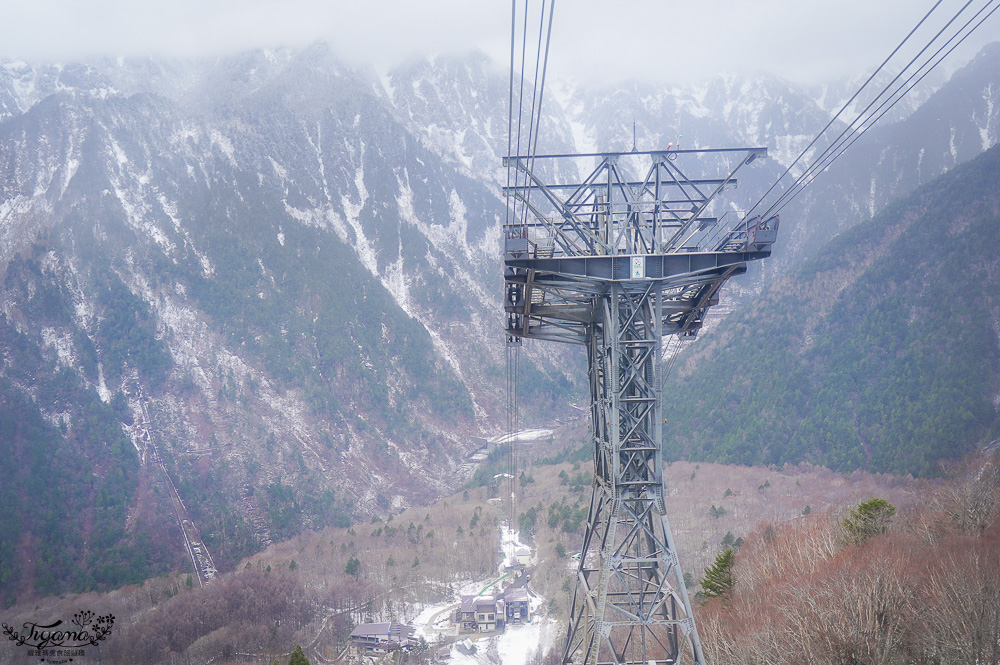 奧飛驒景點「新穗高空纜車」阿爾卑斯群山美景，新穗高空纜車全日本唯一兩層纜車，米其林2級美景 @緹雅瑪 美食旅遊趣
