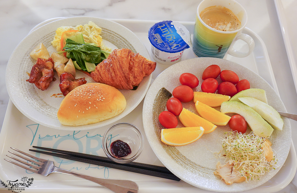 桃園住宿推薦「福容徠旅 中壢店」近中壢火車站，集旅客房.自助式早餐分享 @緹雅瑪 美食旅遊趣