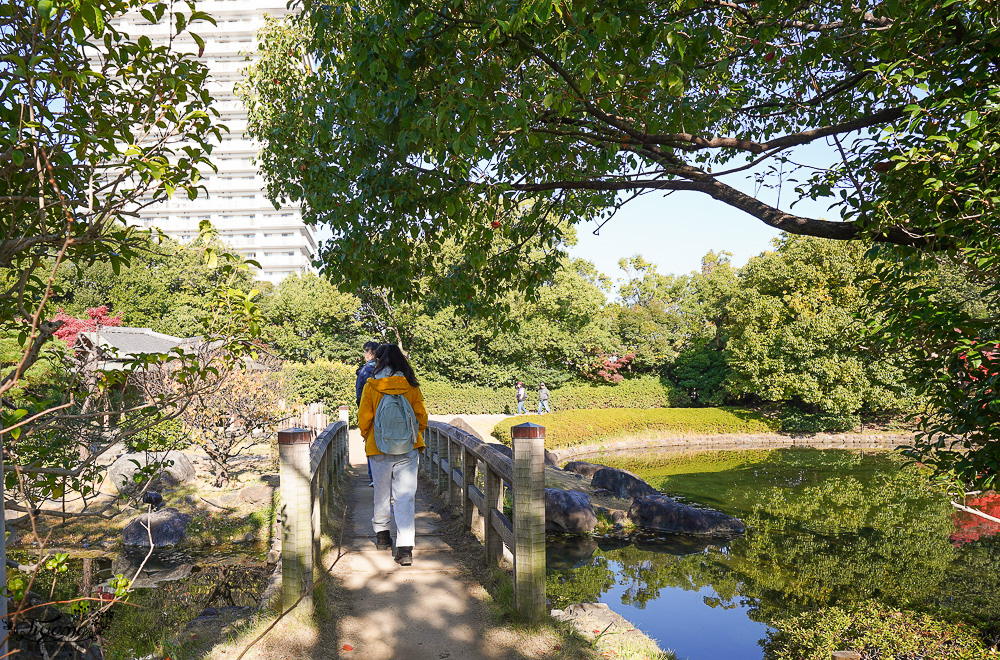 名古屋景點。白鳥庭園：名古屋賞楓景點，東海地區最大的迴遊池沼式日本庭園 @緹雅瑪 美食旅遊趣