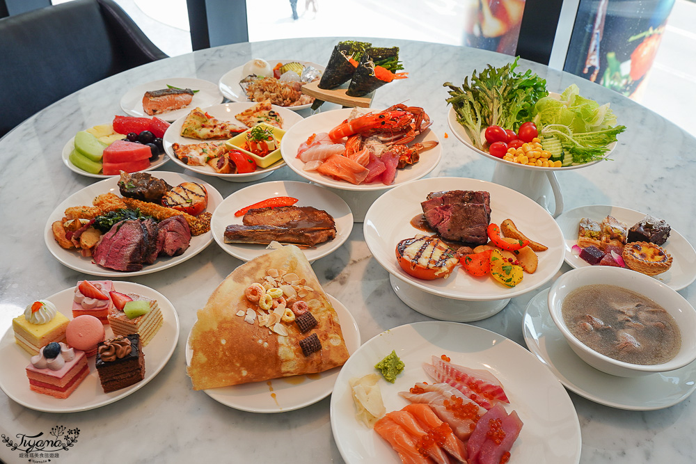台中飯店自助餐「台中李方艾美酒店 新食譜全日餐廳」台中buffet自助餐.台中吃到飽推薦 @緹雅瑪 美食旅遊趣
