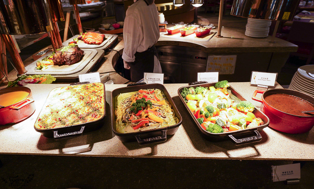 台南住宿．台南遠東香格里拉飯店，台南制高點五星級景觀飯店 一泊二食，近台南車站，美味星級自助早餐、自助晚餐Buffet @緹雅瑪 美食旅遊趣